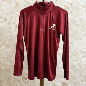 Alabama Crimson Tide 1/4 Zip Pullover Wind Shirt - Youth Boys XL